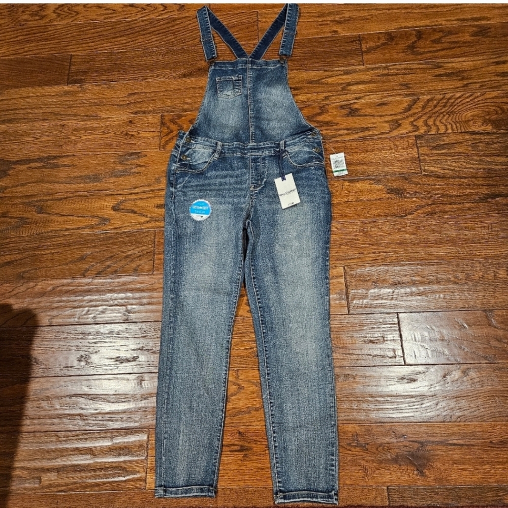NWT WALLFLOWER Junior's Denim Overalls - Size Large